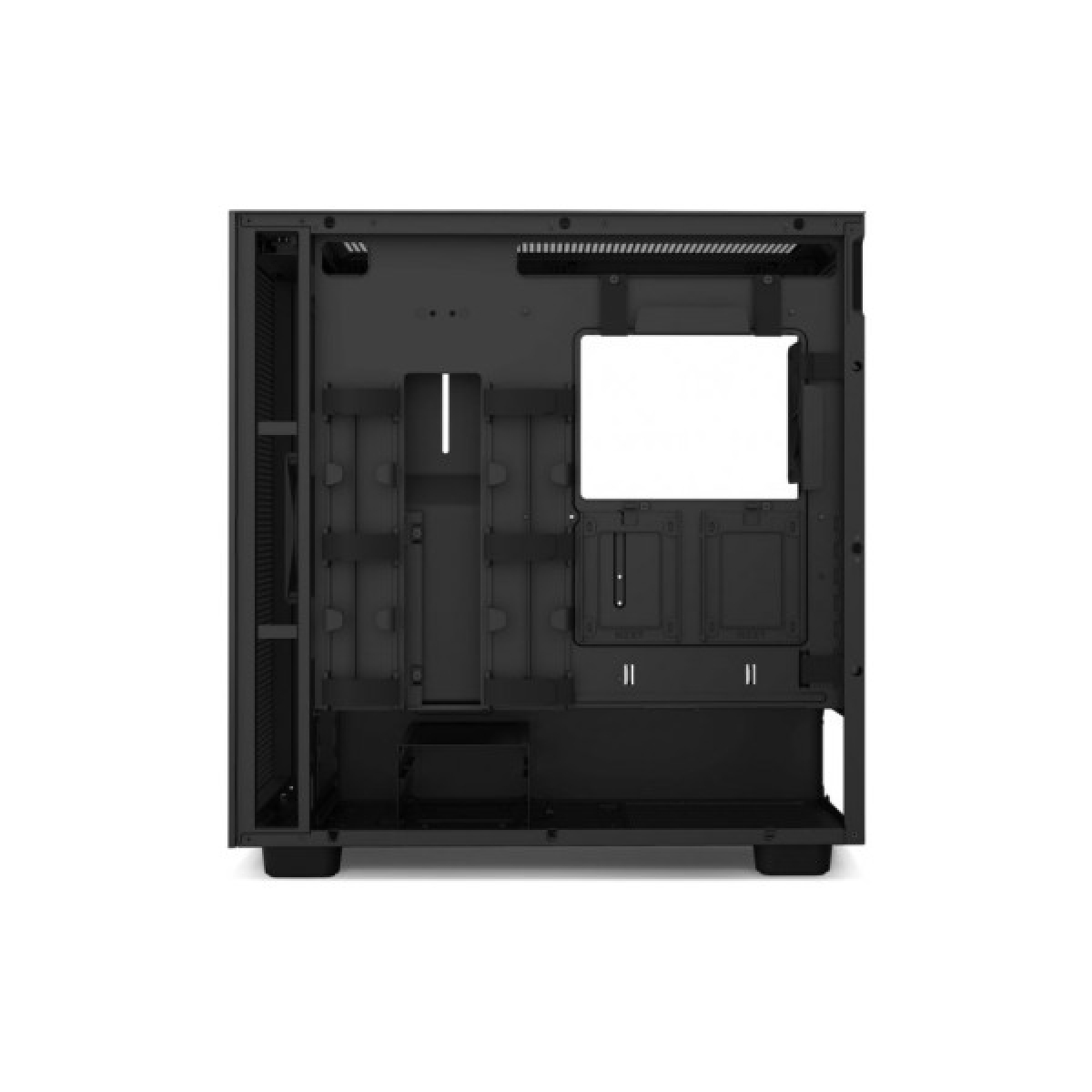 Корпус NZXT H7 v1 2022 Flow Edition All Black (CM-H71FB-01) - Фото 4