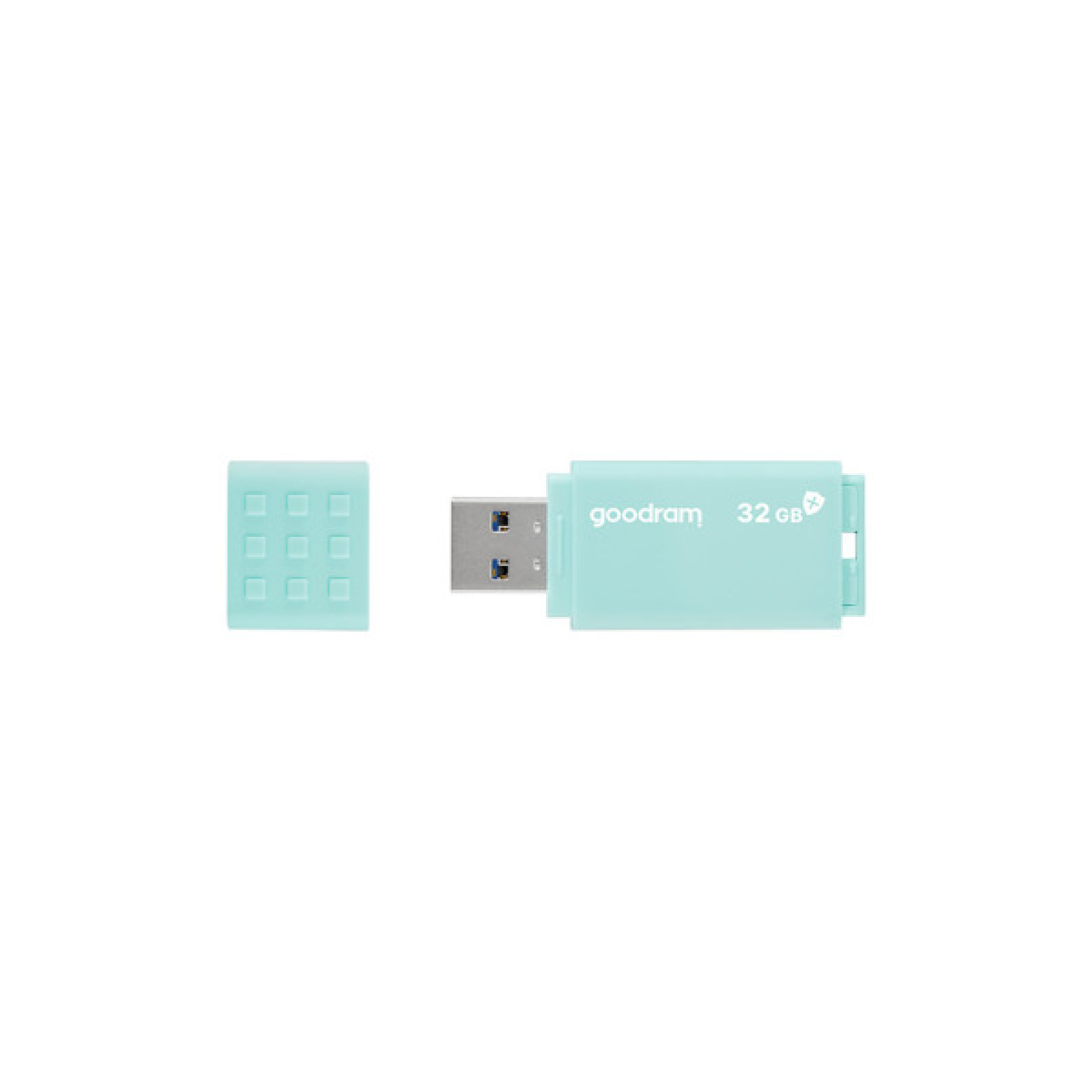 USB флеш накопичувач Goodram 32GB UME3 Care Green USB 3.2 (UME3-0320CRR11) - Фото 2