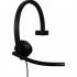 Наушники Logitech H570e Corded for Business Mono Teams USB-C Black (981-001427) - Фото 2