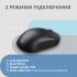 Мишка 2E MF218 Silent Wireless/Bluetooth Black (2E-MF218WBK) - Фото 5