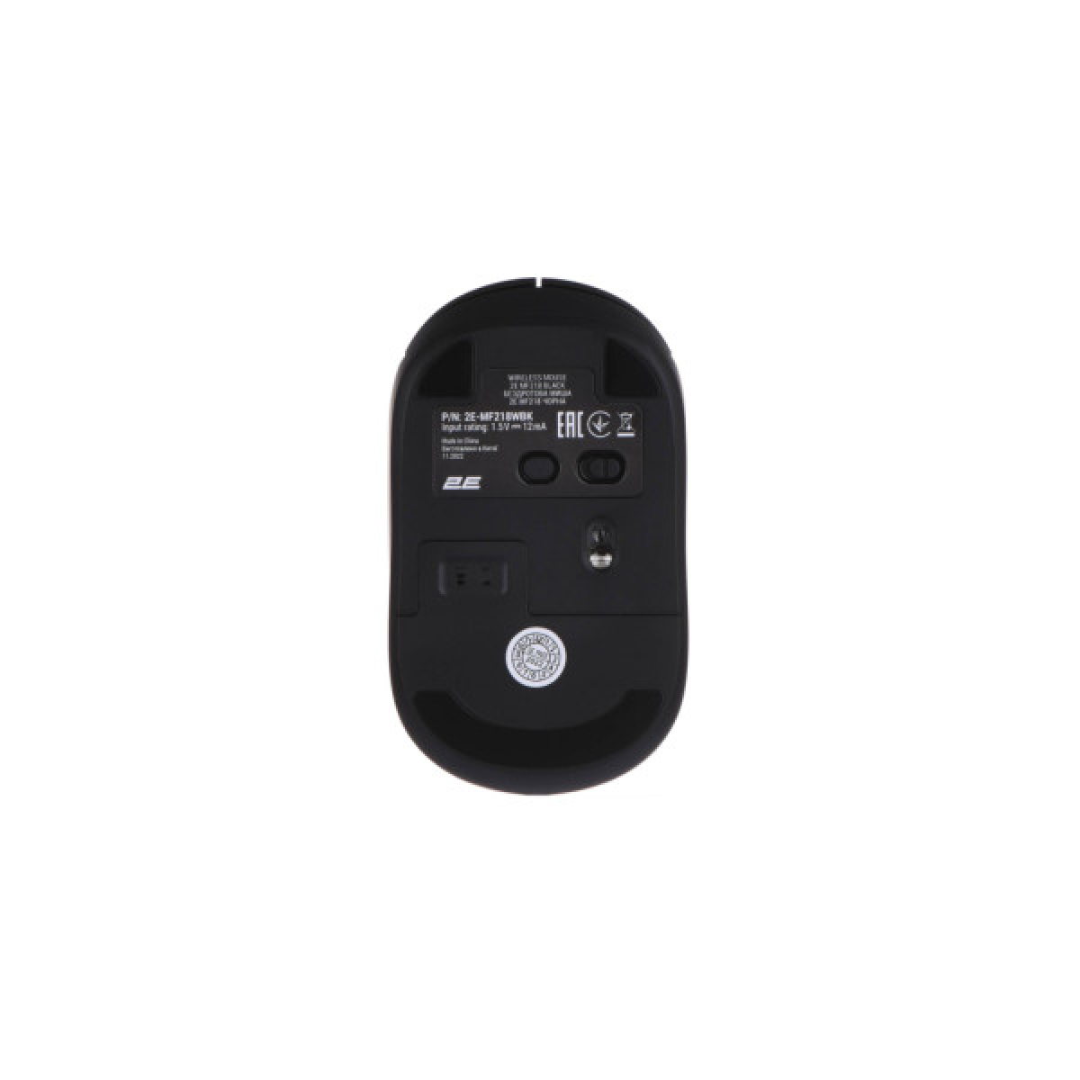 Мишка 2E MF218 Silent Wireless/Bluetooth Black (2E-MF218WBK) - Фото 8