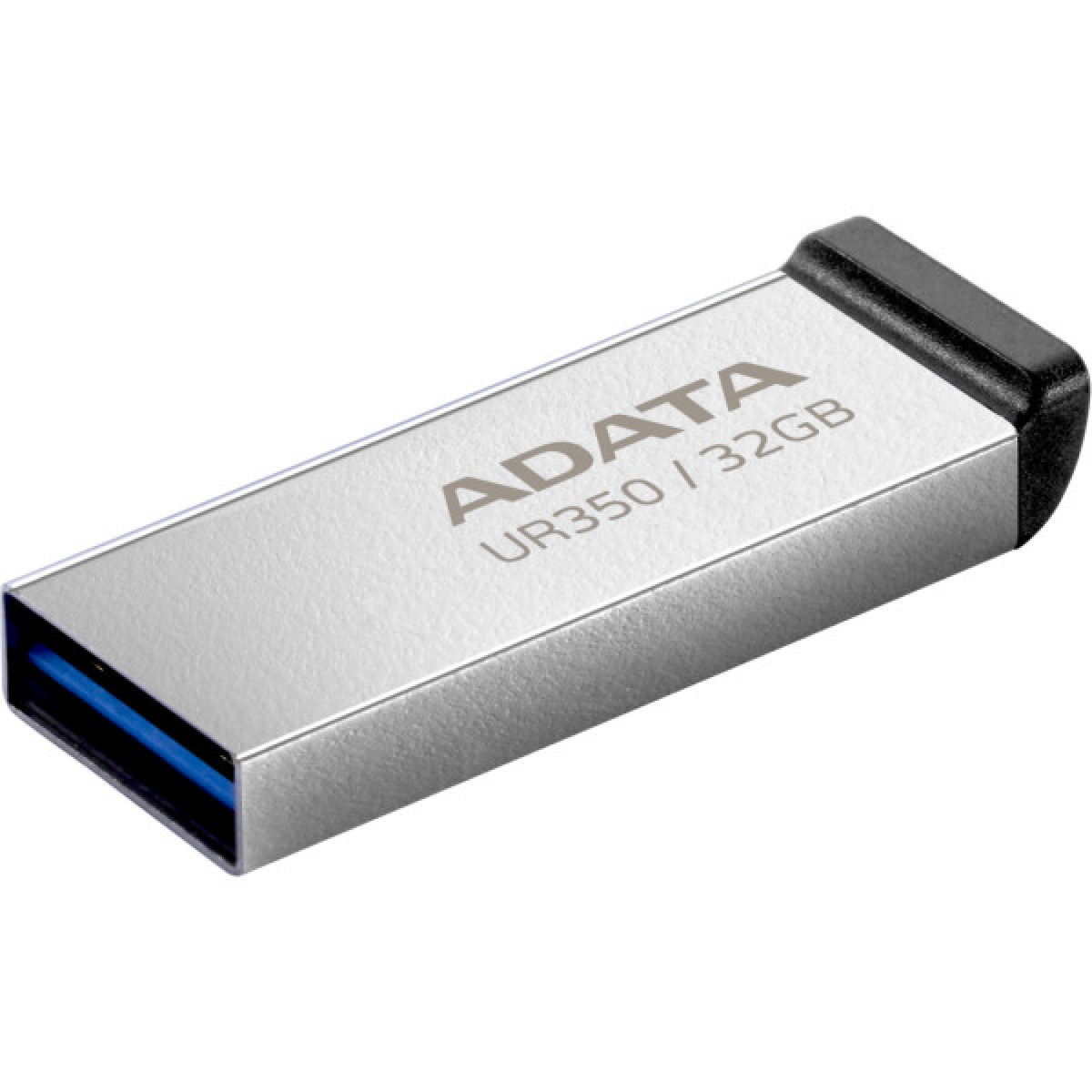 USB флеш накопитель ADATA 32GB UR350 Silver-Black USB 3.2 (UR350-32G-RSR/BK) - Фото 2
