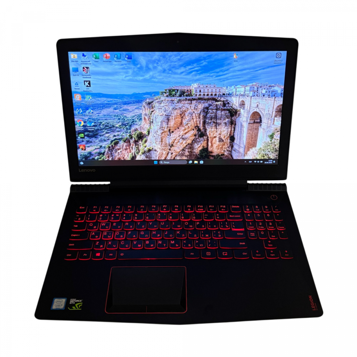 Ноутбук Lenovo Legion Y520-15IKBN i5-7300HQ/16/240 SSD m.2 + 500 HDD/GTX 1660 Ti 4GB - Class A- - Фото 5