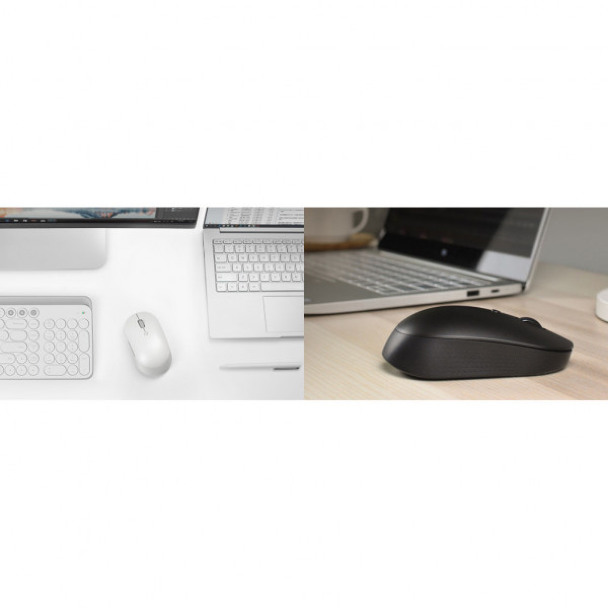 Мишка Xiaomi Mi Dual Mode Wireless Silent Edition White (HLK4040GL) - Фото 8