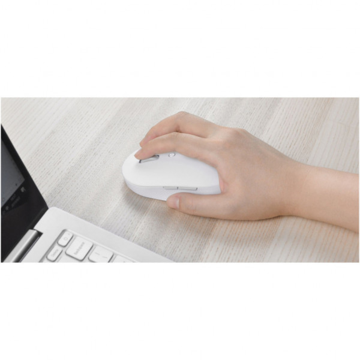 Мишка Xiaomi Mi Dual Mode Wireless Silent Edition White (HLK4040GL) - Фото 10