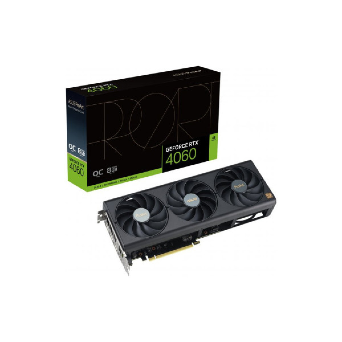Видеокарта ASUS GeForce RTX4060 8Gb ProArt OC (PROART-RTX4060-O8G) - Фото 2