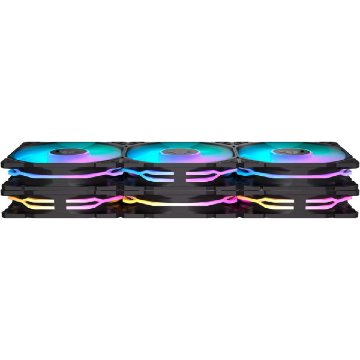 Кулер до корпусу ASUS TUF GAMING TR120 FAN ARGB BLACK 3IN1 (90DA0090-B09020) - Фото 2