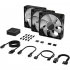 Кулер для корпуса Corsair iCUE Link RX120 RGB PWM Triple Pack (CO-9051018-WW) - Фото 3