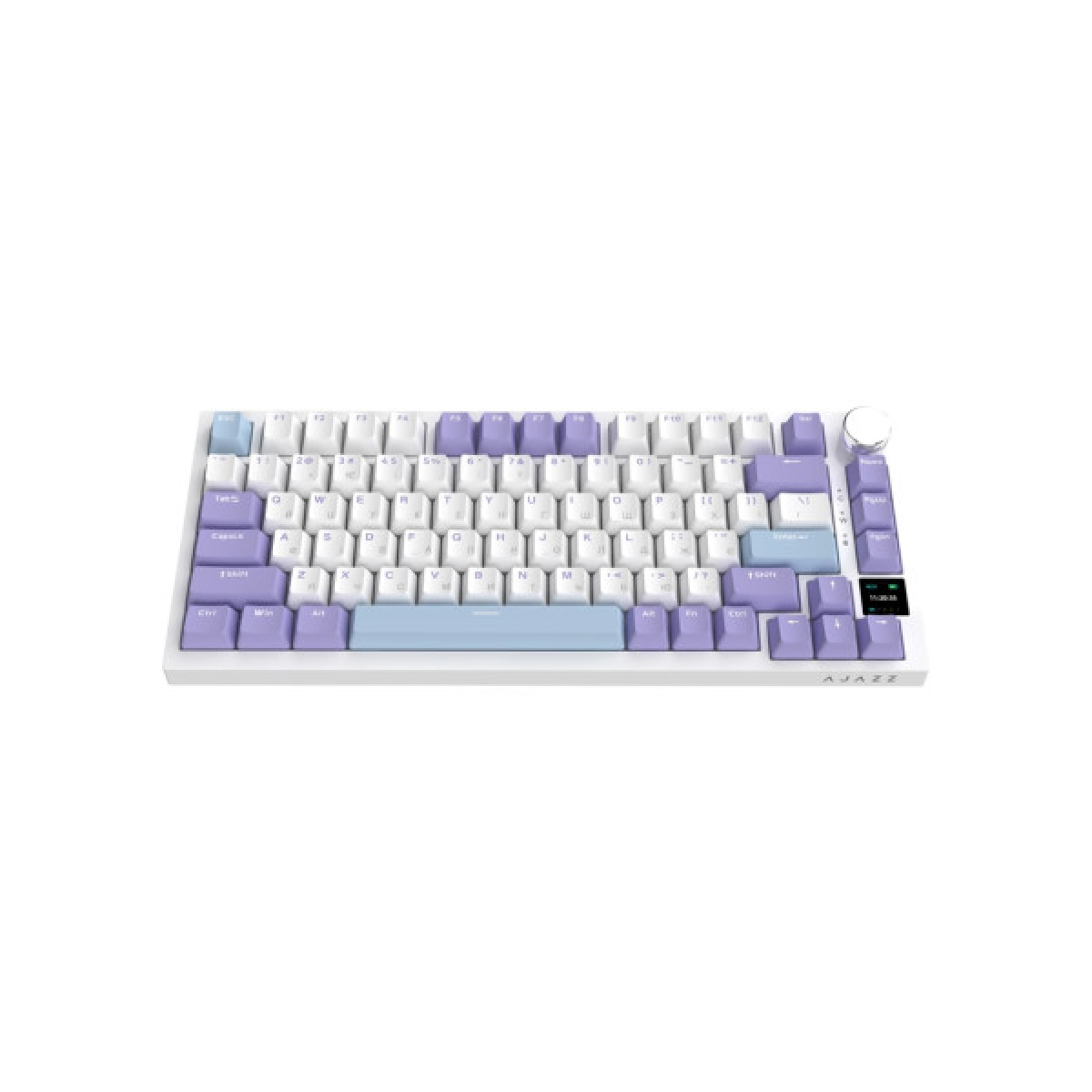 Клавіатура Ajazz AK820 Pro Gift Switch Purple RGB USB/Wireless/Bluetooth UA Purple (AK820PRO-G-PWB) - Фото 3
