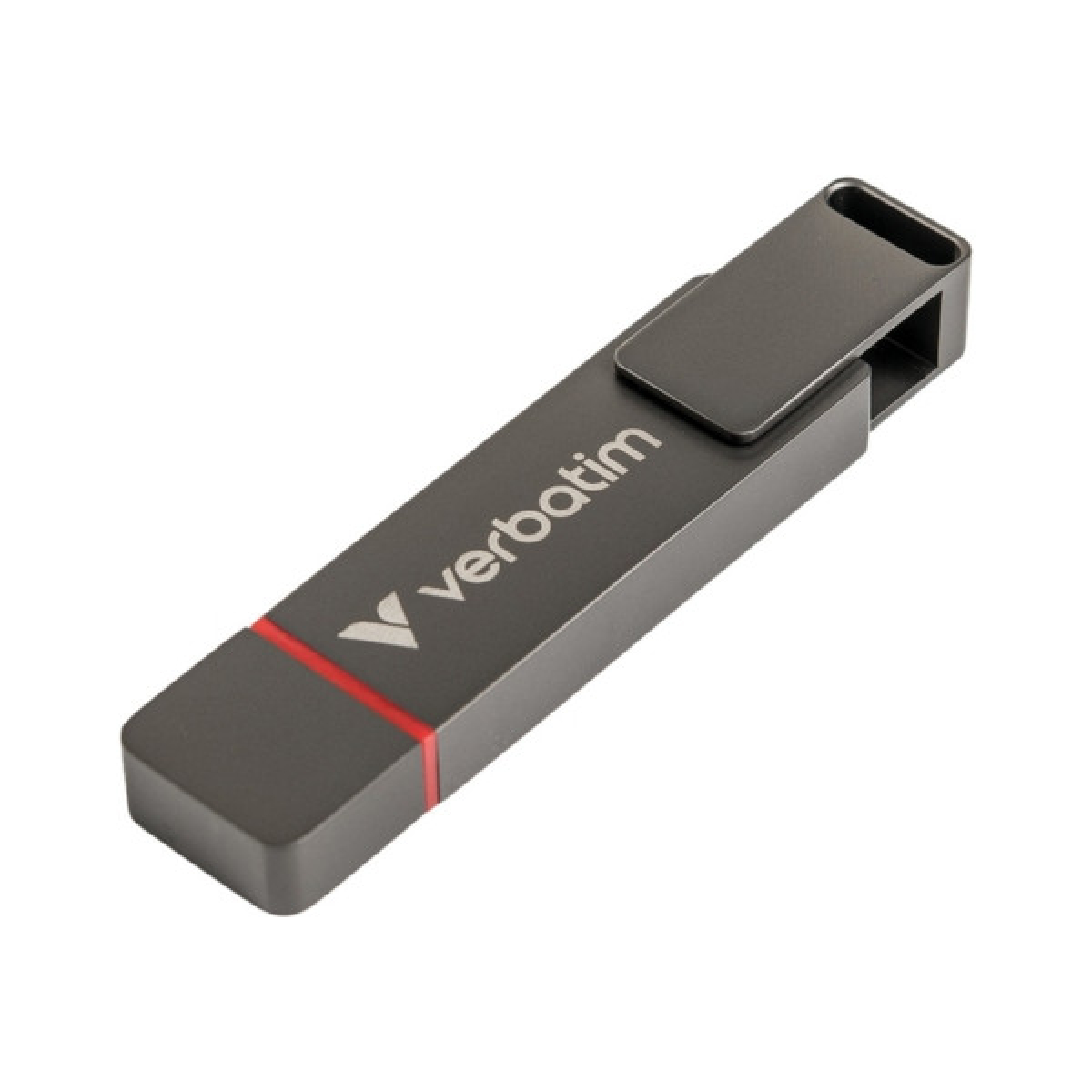 USB флеш накопичувач Verbatim 256GB QuickStick USB 3.2/USB-C (32041) - Фото 2