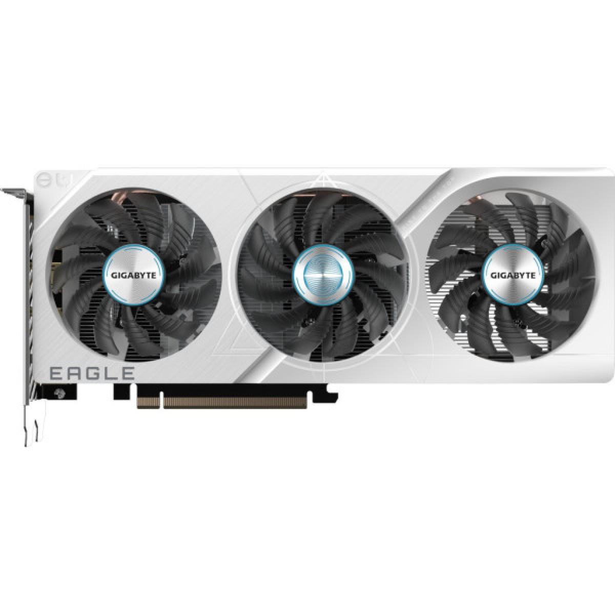 Видеокарта GIGABYTE GeForce RTX4060 8Gb EAGLE OC ICE (GV-N4060EAGLEOC ICE-8GD) - Фото 1