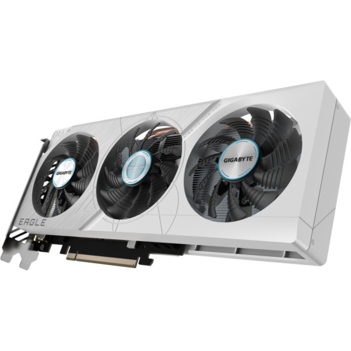 Видеокарта GIGABYTE GeForce RTX4060 8Gb EAGLE OC ICE (GV-N4060EAGLEOC ICE-8GD) - Фото 4