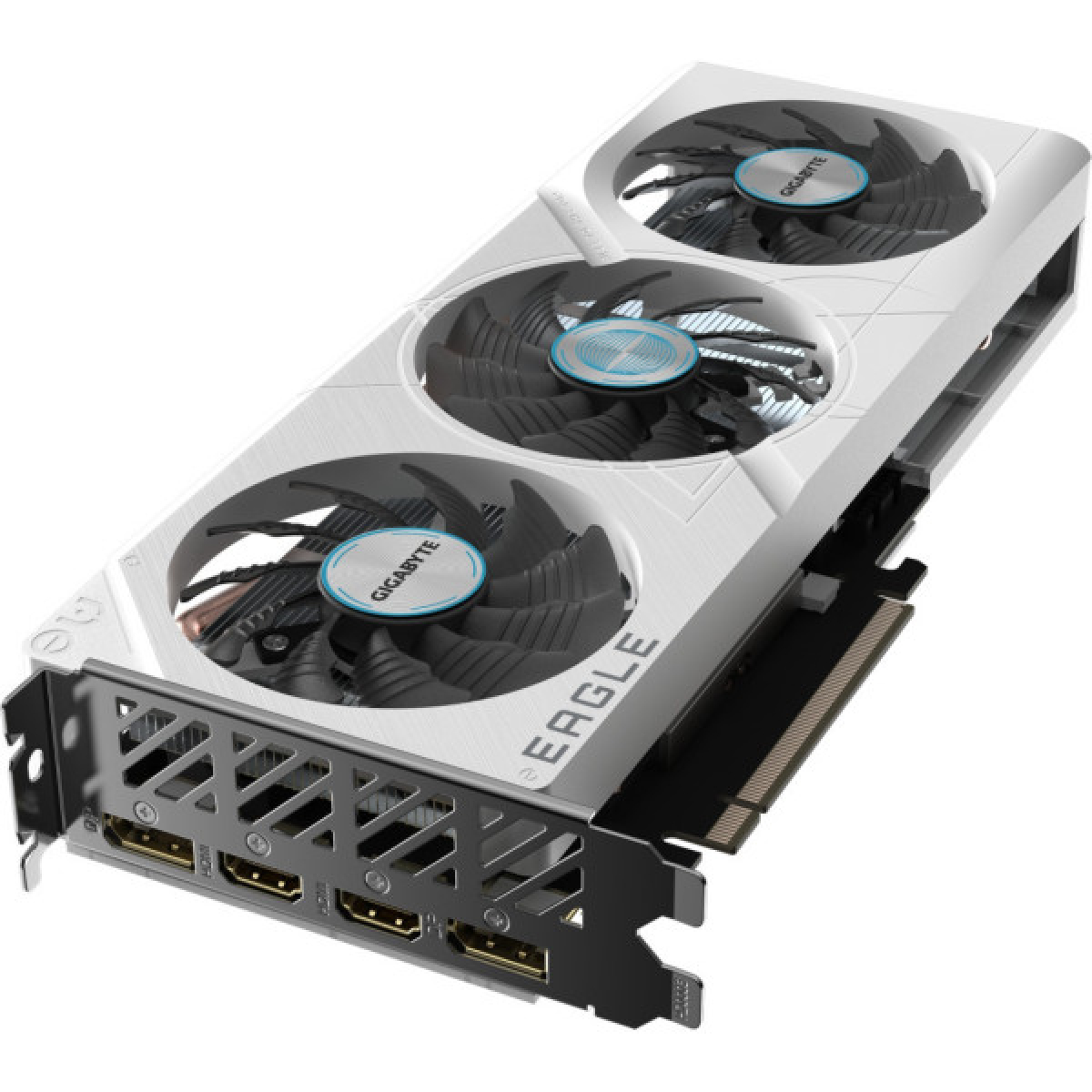 Видеокарта GIGABYTE GeForce RTX4060 8Gb EAGLE OC ICE (GV-N4060EAGLEOC ICE-8GD) - Фото 5