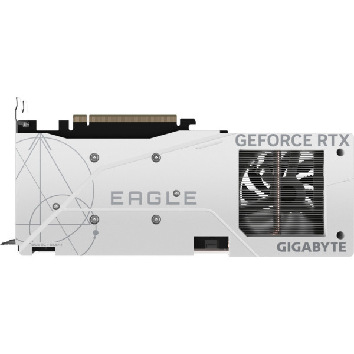 Видеокарта GIGABYTE GeForce RTX4060 8Gb EAGLE OC ICE (GV-N4060EAGLEOC ICE-8GD) - Фото 6
