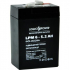 Батарея к ИБП LogicPower LPM 6В 5.2 Ач (4158) - Фото 3