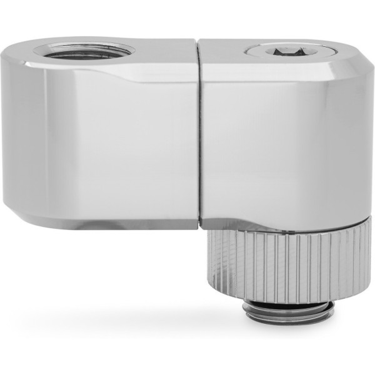 Фітинг для СРО Ekwb EK-Quantum Torque Double Rotary Offset 28 - Nickel (3831109893456) - Фото 3