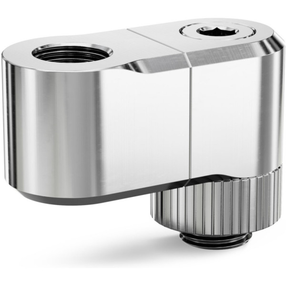 Фітинг для СРО Ekwb EK-Quantum Torque Double Rotary Offset 28 - Nickel (3831109893456) - Фото 4