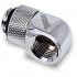 Фітинг для СРО Alphacool Eiszapfen L-connector rotatable - 4pcs Set - Chrome (17616) - Фото 2