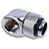 Фітинг для СРО Alphacool Eiszapfen L-connector rotatable - 4pcs Set - Chrome (17616) - Фото 3
