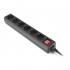 Сетевой фильтр питания REAL-EL RS-6 Protect M 3m, black (EL122300034) - Фото 4