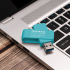 USB флеш накопитель ADATA 128GB UC310 Eco Green USB 3.2 (UC310E-128G-RGN) - Фото 10