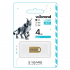 USB флеш накопитель Wibrand 4GB lynx Gold USB 2.0 (WI2.0/LY4M2G) - Фото 2