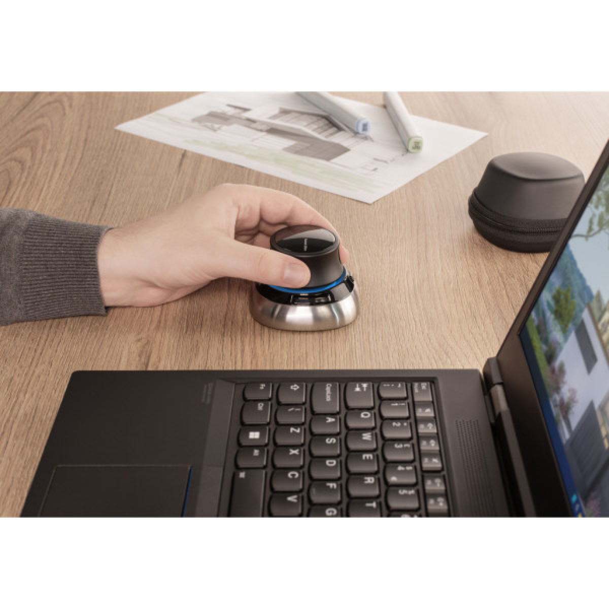 Мышка 3DConnexion SpaceMouse Wireless Bluetooth Edition (3DX-700115) - Фото 8