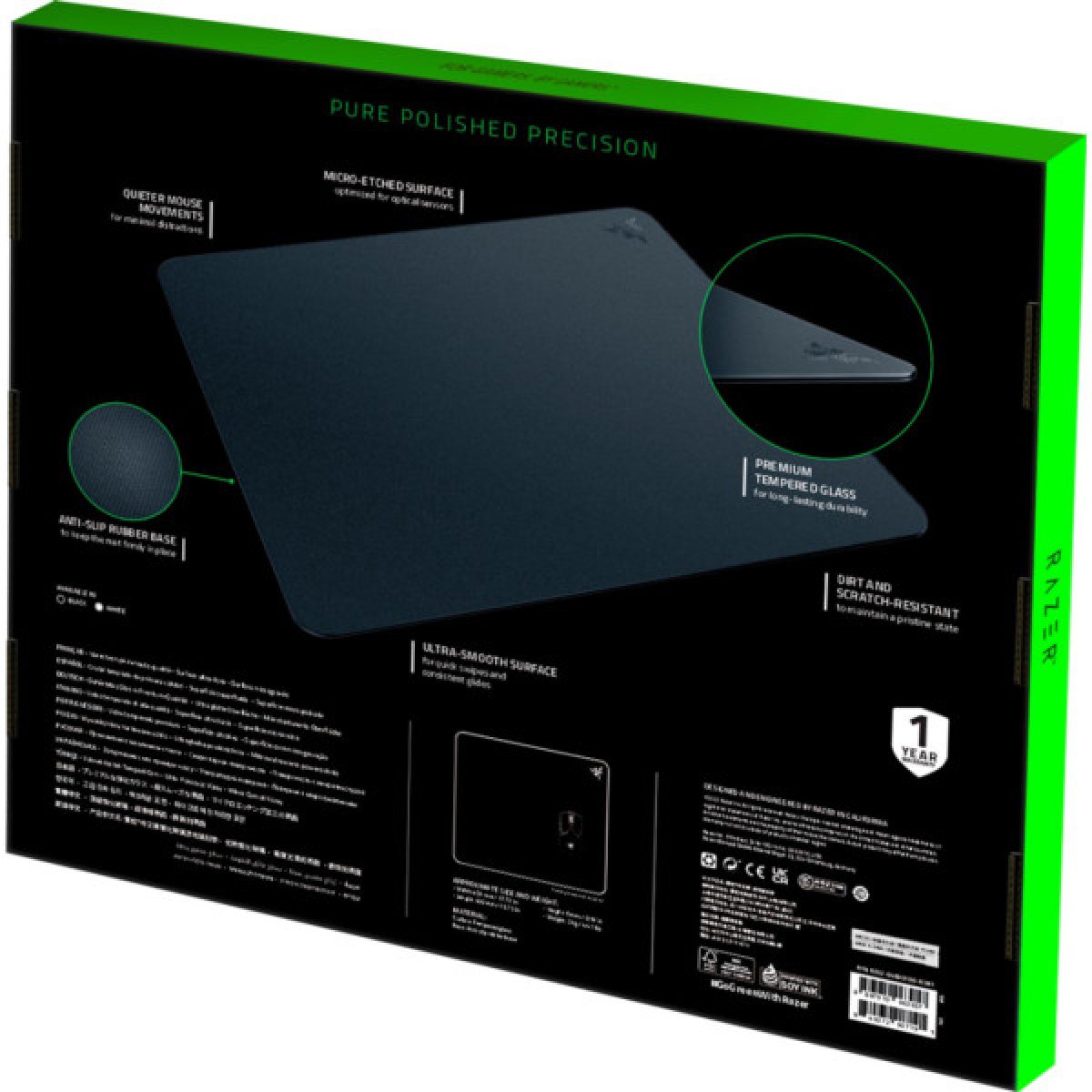 Килимок для мишки Razer Atlas Black (RZ02-04890100-R3M1) - Фото 10