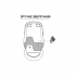 Мишка OfficePro M230G Silent Click Wireless/Bluetooth Gray (M230G) - Фото 12