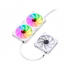 Кулер для корпуса JONSBO ZG-120W White - Фото 3
