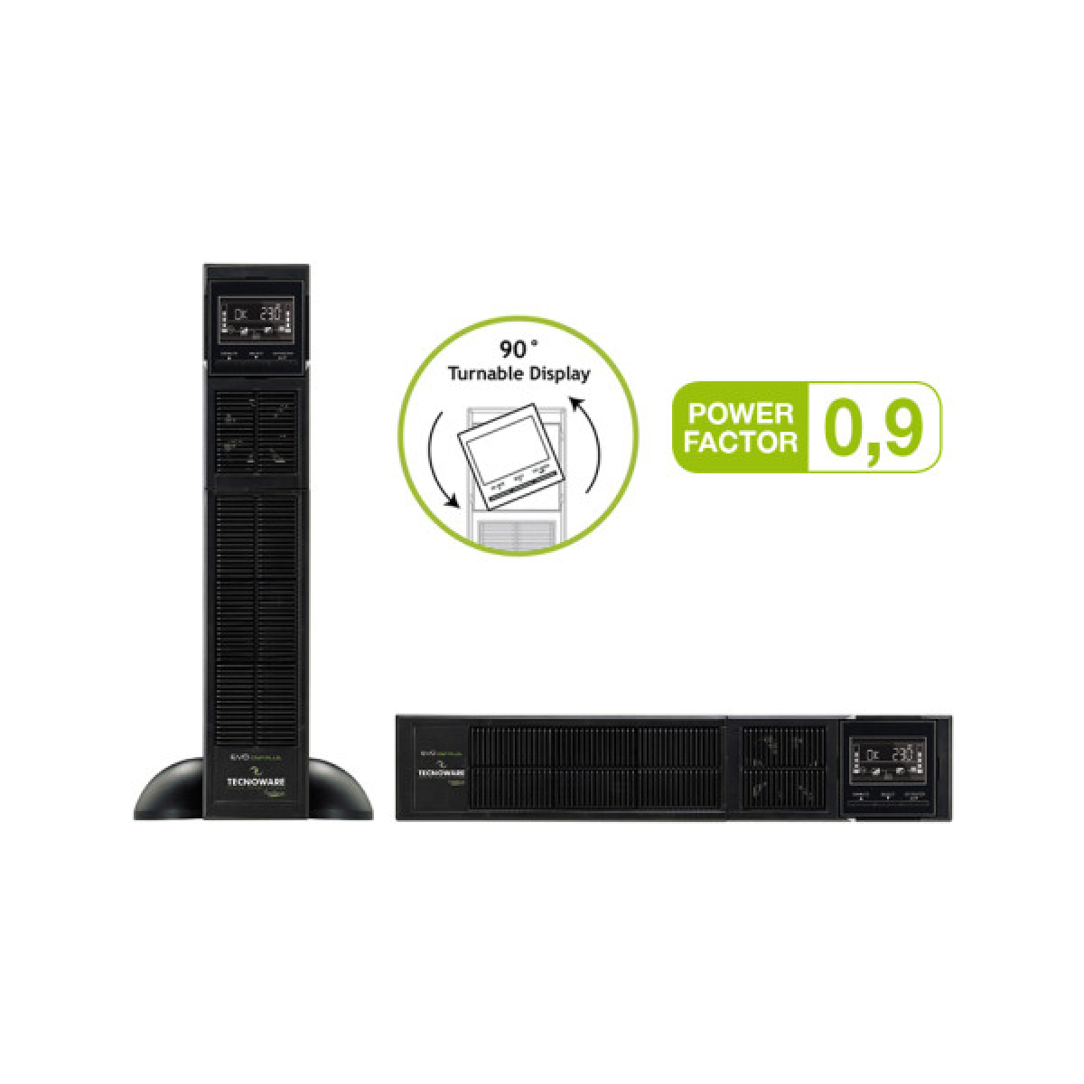 Источник бесперебойного питания TECNOWARE EVO DSP PLUS 1200 (FGCEDP1202RTIEC) - Фото 5