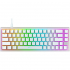 Клавиатура Xtrfy K5 68 keys Kailh Red Hot-swap RGB UA White (K5-RGB-CPT-TPWHITE-R-UKR) - Фото 1