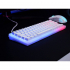 Клавиатура Xtrfy K5 68 keys Kailh Red Hot-swap RGB UA White (K5-RGB-CPT-TPWHITE-R-UKR) - Фото 3