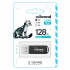 USB флеш накопитель Wibrand 128GB Marten Black USB 3.2 Gen 1 (USB 3.0) (WI3.2/MA128P10B) - Фото 2