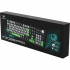 Клавіатура Aula F2088 PRO Plus 9 Green Keys KRGD Blue USB UA Black/Gray (6948391234892) - Фото 2