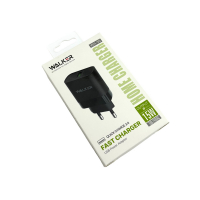 Мережевий зарядний пристрій WALKER WH-35/QC3.0/15W, black