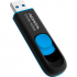 USB флеш накопитель ADATA 512GB AUV 128 Black/Blue USB 3.2 (AUV128-512G-RBE) - Фото 1