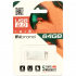 USB флеш накопичувач Mibrand 64GB Сhameleon Silver USB 2.0 (MI2.0/CH64U6S) - Фото 2