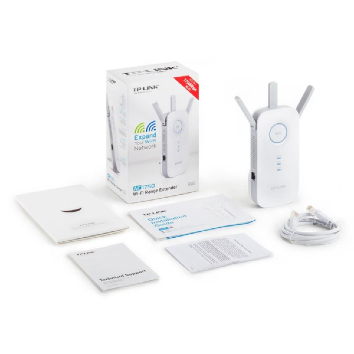 Ретранслятор TP-Link RE450 AC1750, 1хGE LAN (RE450) - Фото 5