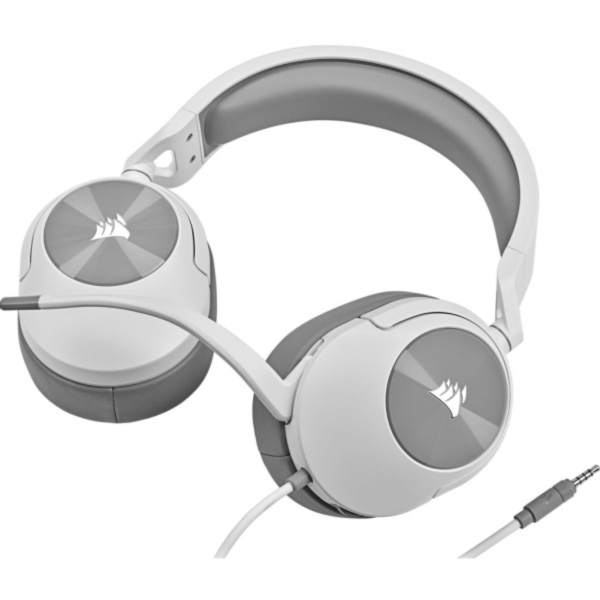 Навушники Corsair HS55 Surround Headset White (CA-9011266-EU) - Фото 5