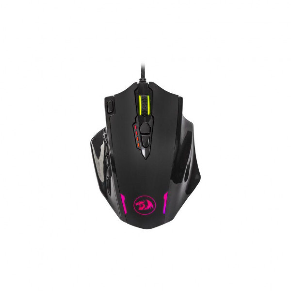 Мишка Redragon Impact RGB IR USB Black (78322) - Фото 9