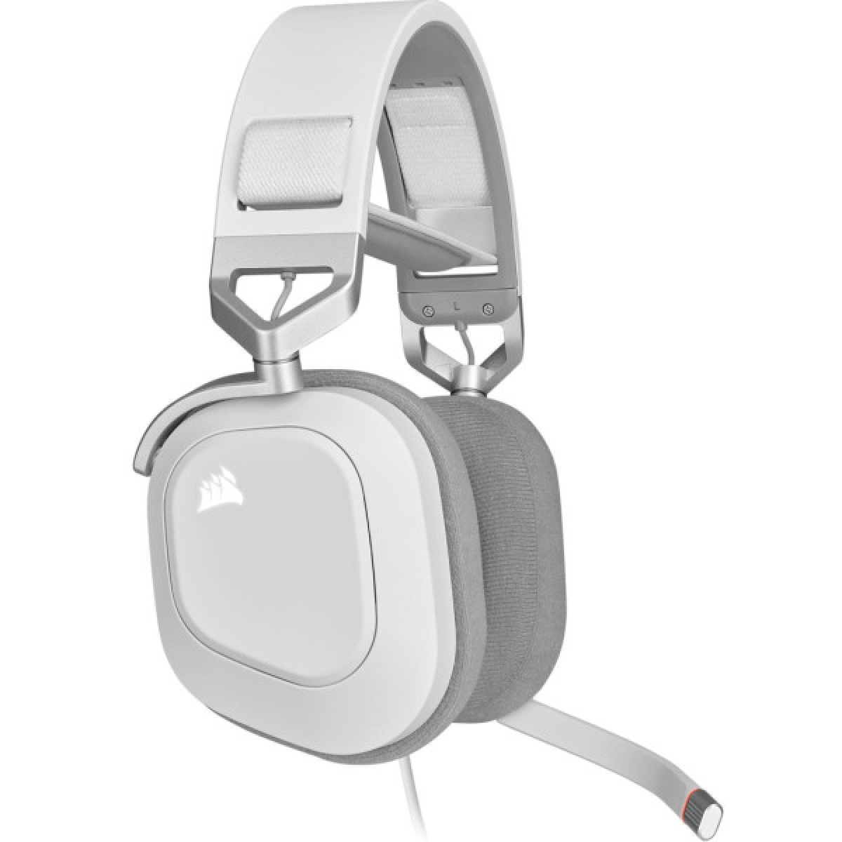 Навушники Corsair HS80 RGB USB Headset White (CA-9011238-EU) - Фото 2