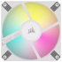 Кулер до корпусу Corsair iCUE AF120 RGB Slim White Dual Fan Kit (CO-9050165-WW) - Фото 3