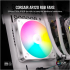 Кулер для корпуса Corsair iCUE AR120 Digital RGB 120mm PWM Fan Triple Pack White (CO-9050169-WW) - Фото 6