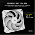 Кулер для корпуса Corsair iCUE AR120 Digital RGB 120mm PWM Fan Triple Pack White (CO-9050169-WW) - Фото 10