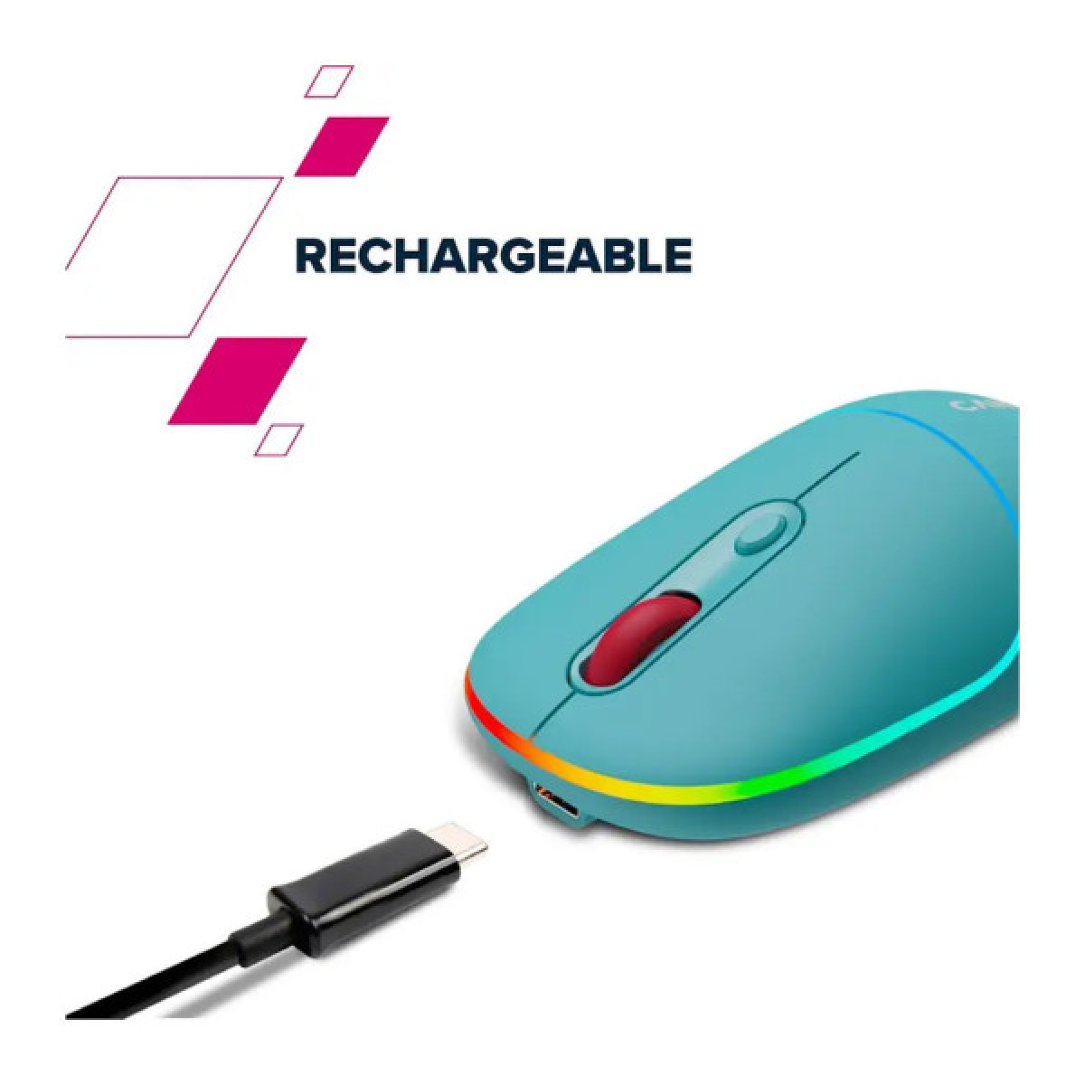 Мишка Canyon MW-22 Dual Band RGB Wireless Mountain Lavender (CNS-CMSW22ML) - Фото 8