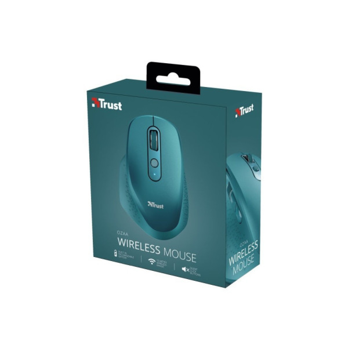 Мишка Trust Ozaa Rechargeable Wireless Blue (24034) - Фото 9