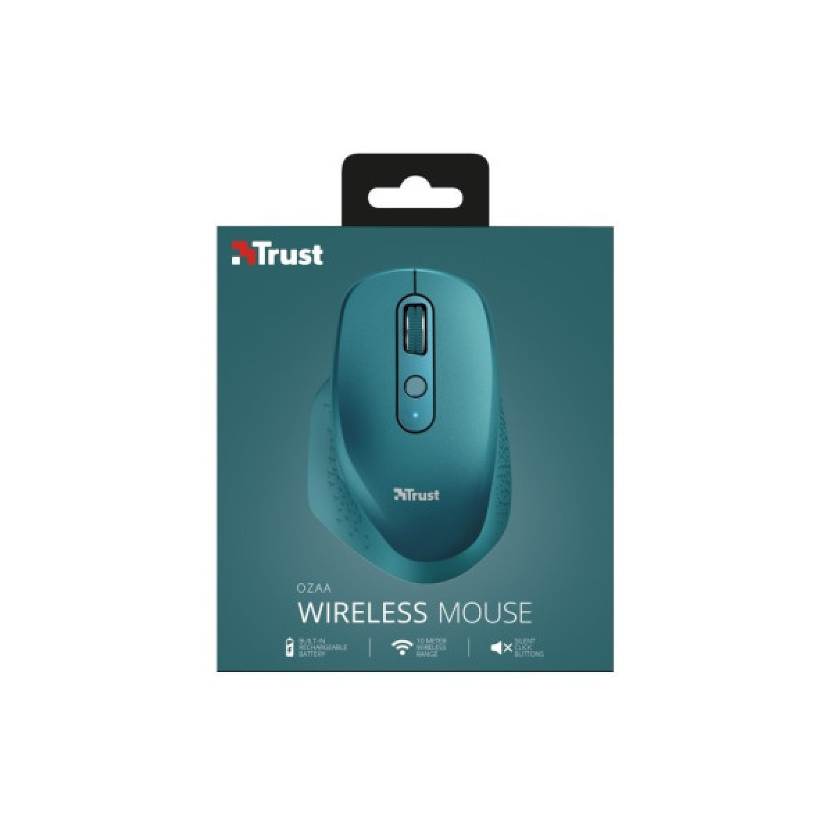 Мишка Trust Ozaa Rechargeable Wireless Blue (24034) - Фото 10