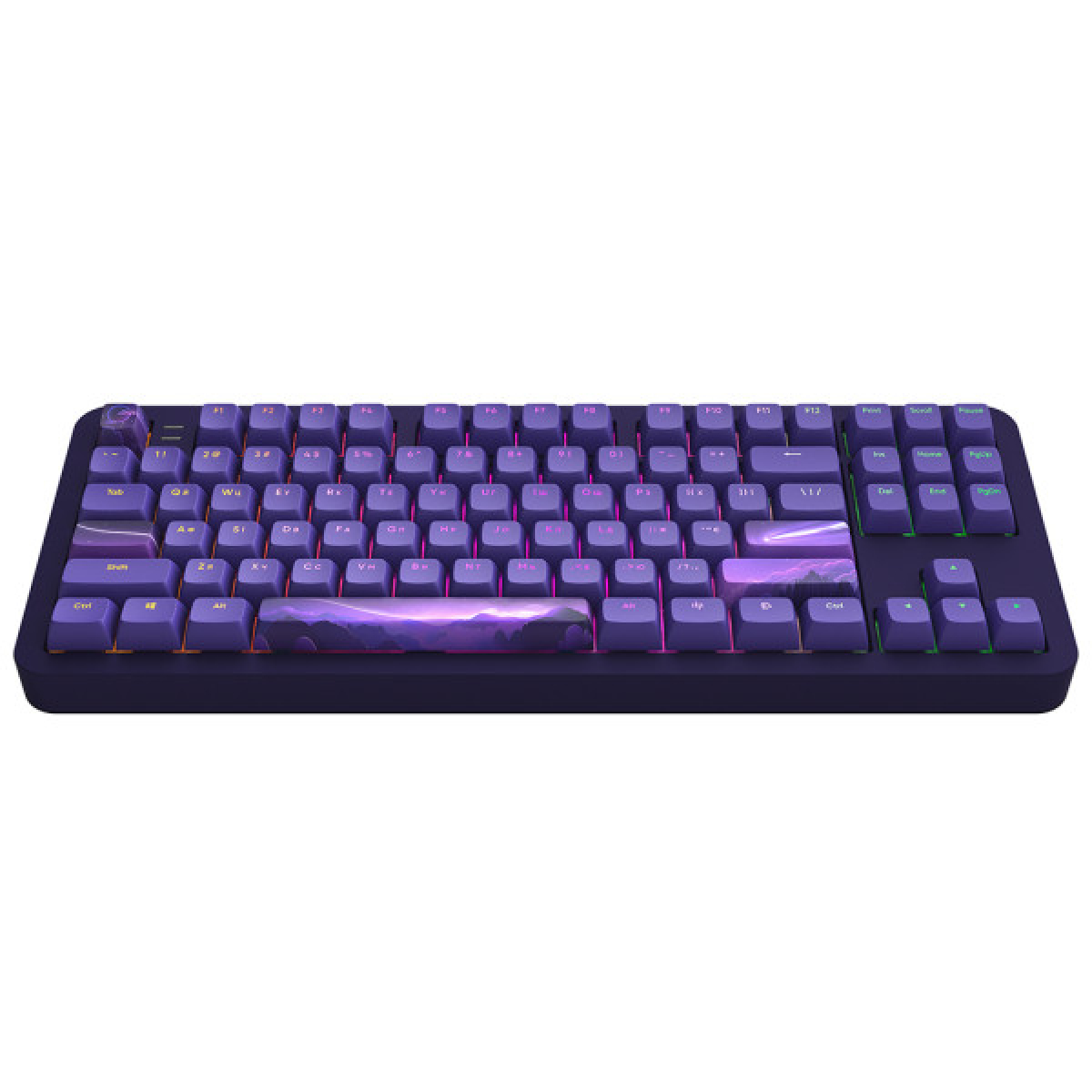 Клавиатура Dark Project ALU87 Celestial ABS RGB Mech G3MS Voidstone Violet (DPKB_CELESTIAL_87_ANSI_UA) - Фото 1