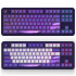 Клавиатура Dark Project ALU87 Celestial ABS RGB Mech G3MS Voidstone Violet (DPKB_CELESTIAL_87_ANSI_UA) - Фото 2